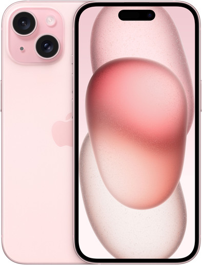 Apple iPhone 15 128GB Roze is nooit meer leverbaar