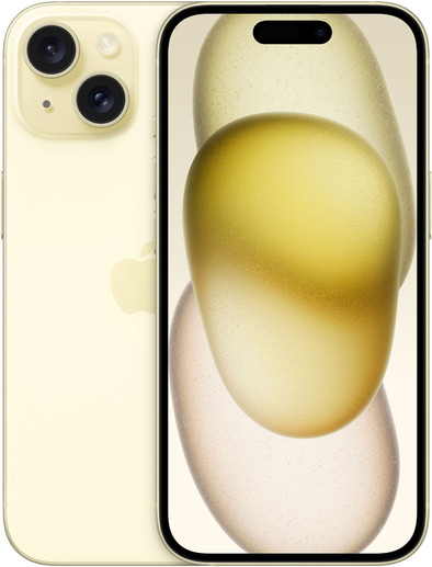 Apple iPhone 15 256GB Geel is nooit meer leverbaar