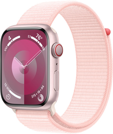 Apple Watch Series 9 4G 45mm Pink Aluminum Sport Watch Strap is no longer available
