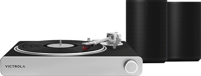 Victrola VPT-3000 Stream Zwart + Sonos Era 100 Zwart Duopack is nooit meer leverbaar