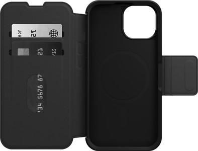 Otterbox Strada Apple iPhone 15 Book Case Leather Black with MagSafe is no longer available