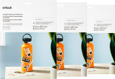 Cricut Sticker Paper and Water-resistant Sticker Set Multicolor A4 (30 Sheets) is no longer available