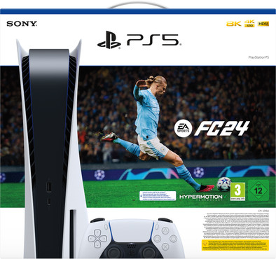 PlayStation 5 Disc Edition + EA Sports FC 24 is nooit meer leverbaar