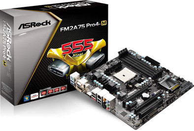 Asrock FM2A75 PRO4-M is nooit meer leverbaar