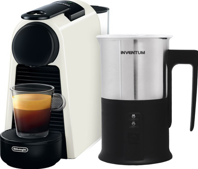 Magimix Nespresso Essenza Mini Wit + Melkopschuimer is nooit meer leverbaar