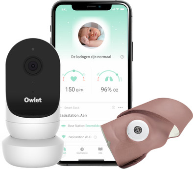 Owlet Camera 2 OW-CA-2 + Smart Sock Roze is nooit meer leverbaar