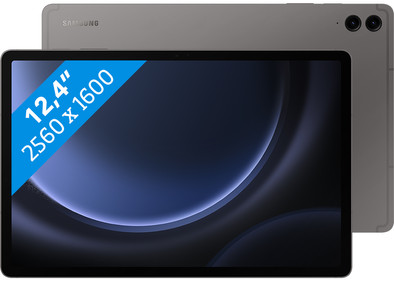 Samsung Galaxy Tab S9 FE Plus 256GB Wifi Grijs is nooit meer leverbaar