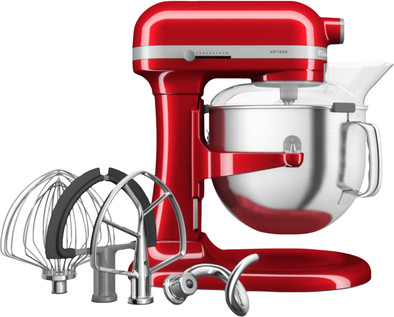 KitchenAid Artisan Bowl-Lift 5KSM70SHXECA Appelrood is nooit meer leverbaar