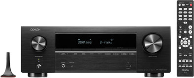 Denon AVR-X1800H DAB Zwart is nooit meer leverbaar