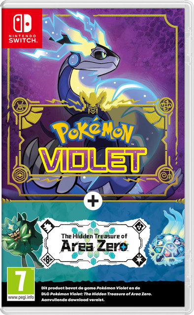 Pokémon Violet + Hidden Treasures of Area Zero uitbreidingspakket is nooit meer leverbaar