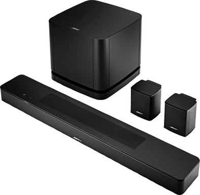 Bose Smart Soundbar 600 Home Cinema Bundel Zwart is nooit meer leverbaar