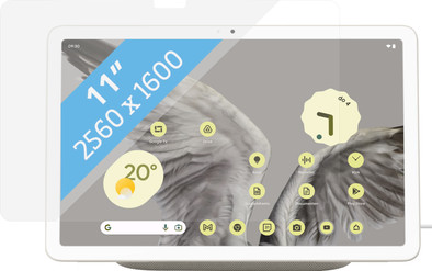 Google Pixel Tablet 128GB Wifi Crème en Oplaaddock met Speaker + BlueBuilt Screenprotector is nooit meer leverbaar