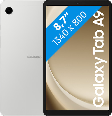 Samsung Galaxy Tab A9 8.7 inches 128GB WiFi Silver | Coolblue