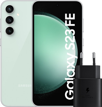 Samsung Galaxy S23 FE 128GB Grün 5G + Samsung Ladegerät 25 Watt Schwarz ist nicht mehr verfügbar