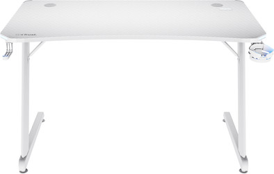 Trust GXT709 Luminus RGB Game Bureau Wit is nooit meer leverbaar