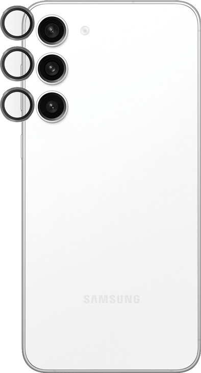 PanzerGlass Hoops Samsung Galaxy S23 FE Camera Lens Protector Glas is nooit meer leverbaar