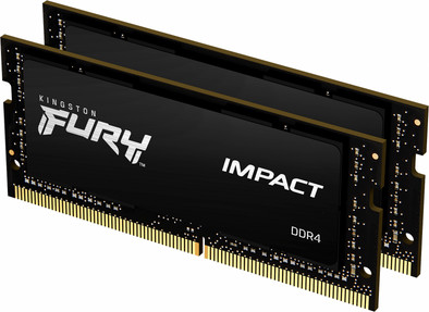 Kingston FURY Impact DDR4 SODIMM 3200MHz 32GB (2 x 16GB) is nooit meer leverbaar