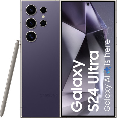 Samsung Galaxy S24 Ultra 256GB Purple 5G | Coolblue | Mobile