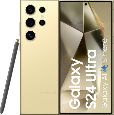Samsung Galaxy S24 Ultra 512GB Geel 5G is nooit meer leverbaar