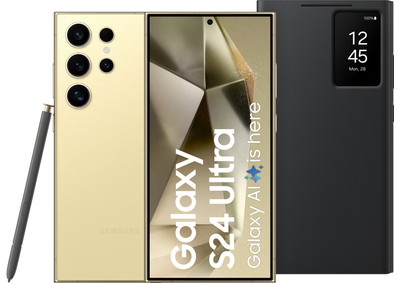 Le produit Samsung Galaxy S24 Ultra 256 Go Jaune 5G + Smart View Book Case Noir ne sera plus jamais disponible