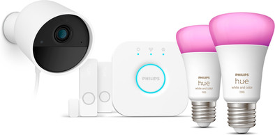 Philips Hue Secure Starterkit - White and Color - E27 is nooit meer leverbaar