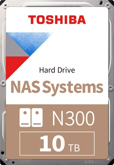 Toshiba N300 NAS Hard Drive 10TB is nooit meer leverbaar