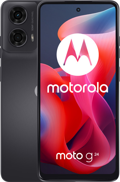 Motorola Moto G24 128GB Grijs 4G | Coolblue | Mobiele telefoons