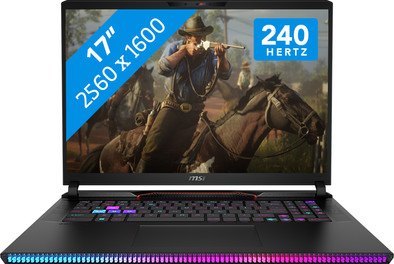 MSI Raider GE78 HX 14VHG-672 - 17&quot; - Intel Core i9 (14. Gen) - 32GB RAM&#x2F;2TB SSD - RTX 4080 ist nicht mehr verfügbar