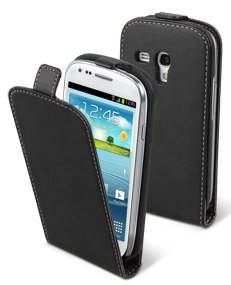 Muvit Slim Case Samsung Galaxy S III Mini Zwart is nooit meer leverbaar