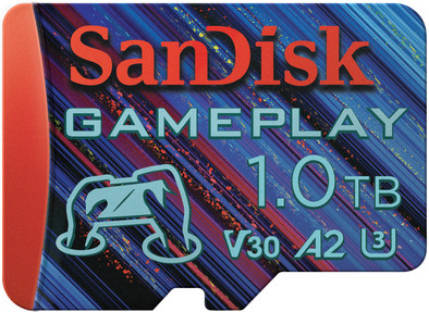 SanDisk MicroSDXC Gameplay 1TB 130MB/s is nooit meer leverbaar