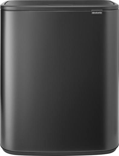 Brabantia Bo Touch Bin 2 x 30 Liter Confident Grey is nooit meer leverbaar