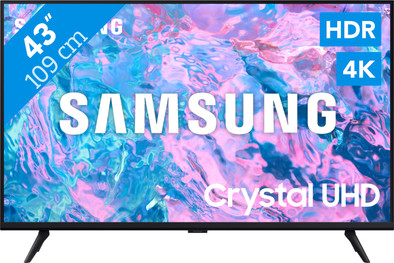 Samsung Crystal UHD 43CU7040 (2024) is nooit meer leverbaar