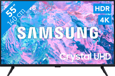 Samsung Crystal UHD 55CU7040 (2024) is nooit meer leverbaar