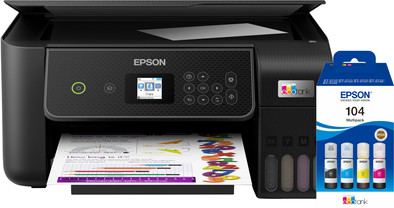 Epson EcoTank ET-2871 + 1 set extra inktflesjes is nooit meer leverbaar