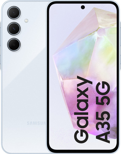 Samsung Galaxy A35 256GB Lichtblauw 5G is nooit meer leverbaar
