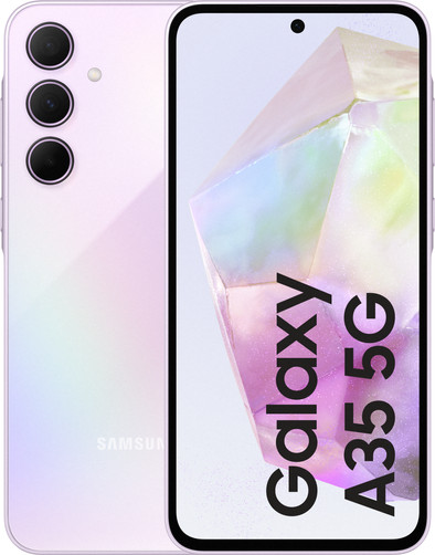 Samsung Galaxy A35 128GB Paars 5G is nooit meer leverbaar