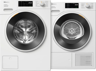 Miele WSE 463 WCS PowerWash + Miele TSF 763 WP EcoSpeed is nooit meer leverbaar