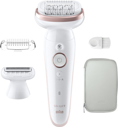 Braun Silk·épil 9 9-030 Wit/Flamingo is nooit meer leverbaar