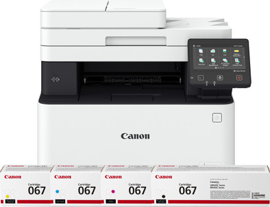 Canon I-SENSYS MF657CDW + 1 extra set toners is nooit meer leverbaar