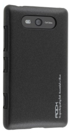 Rock Cover Naked Nokia Lumia 820 Black is nooit meer leverbaar