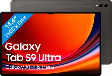 Samsung Galaxy Tab S9 Ultra 14.6 inch 256 GB Wifi Zwart is nooit meer leverbaar