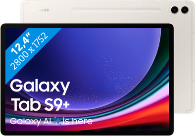 Samsung Galaxy Tab S9 Plus 12,4 Zoll 256 GB Wi-Fi Creme ist nicht mehr verfügbar