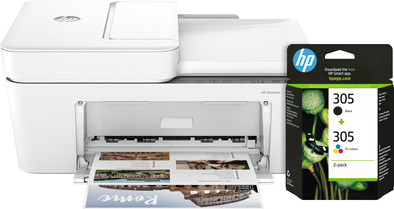 HP Deskjet 4220e + 1 set extra cartridges is nooit meer leverbaar