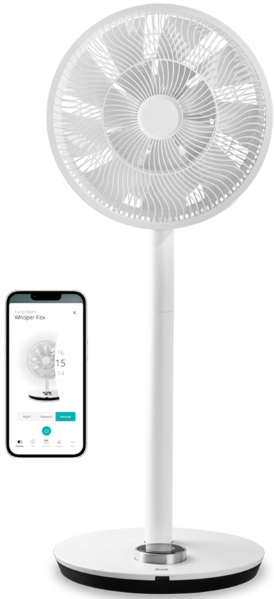 Duux Whisper Flex Smart Wit (zonder accu) is nooit meer leverbaar