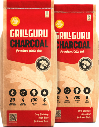 Grill Guru Houtskool Duo Pack is nooit meer leverbaar