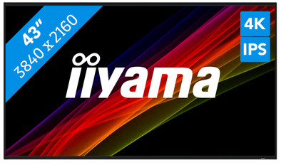 iiyama ProLite LH4375UHS-B1AG is nooit meer leverbaar