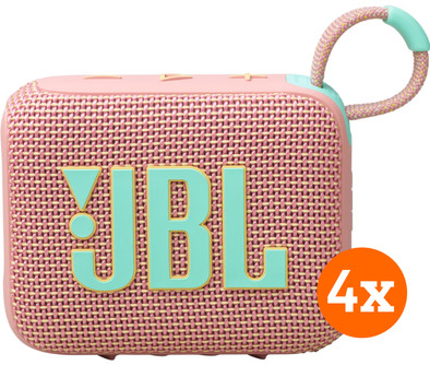 JBL Go 4 Roze 4-pack is nooit meer leverbaar