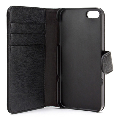 Xqisit Wallet Case Apple iPhone 5 / 5S Black is nooit meer leverbaar