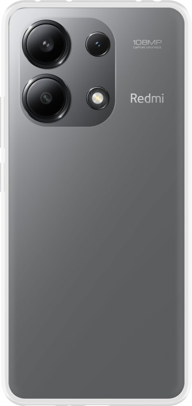 Just in Case Soft Design Xiaomi Redmi Note 13 4G Back Cover Transparant is nooit meer leverbaar