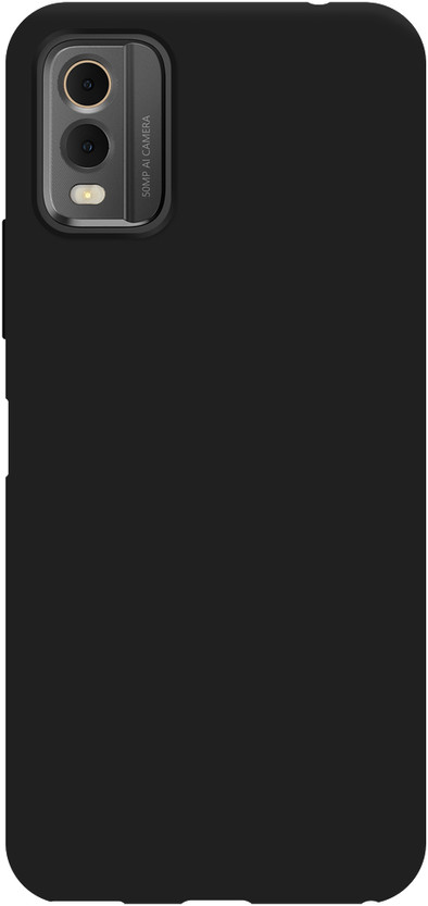 Just in Case Soft Design Nokia C32 Back Cover Zwart is nooit meer leverbaar